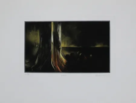 Ets En Aquatint Bongibault - Nagas