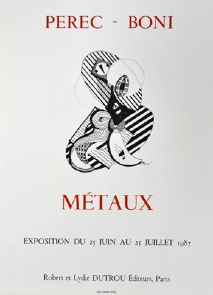 Poster Boni - Metaux