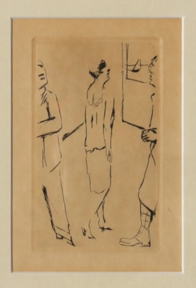 Ets Bonnard - Lady in the Street