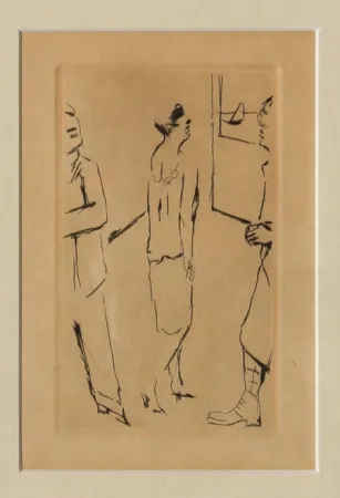 Ets Bonnard - Lady in the Street