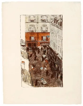 Lithografie Bonnard - Quelques aspects de la vie de Paris 11