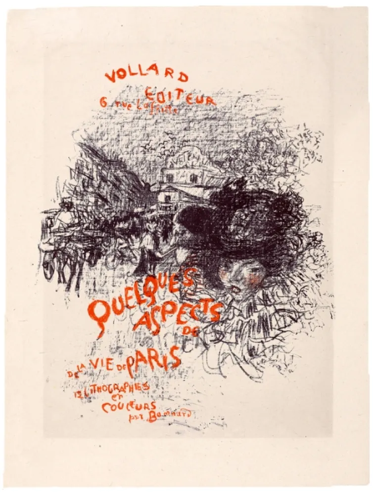 Lithografie Bonnard - Quelques aspects de la vie de Paris 