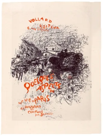 Lithografie Bonnard - Quelques aspects de la vie de Paris 