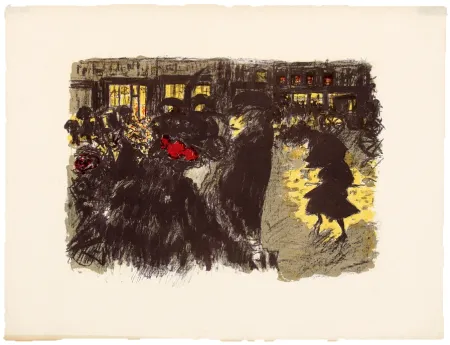 Lithografie Bonnard - Quelques aspects de la vie de Paris 4