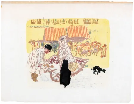 Lithografie Bonnard - Quelques aspects de la vie de Paris 5