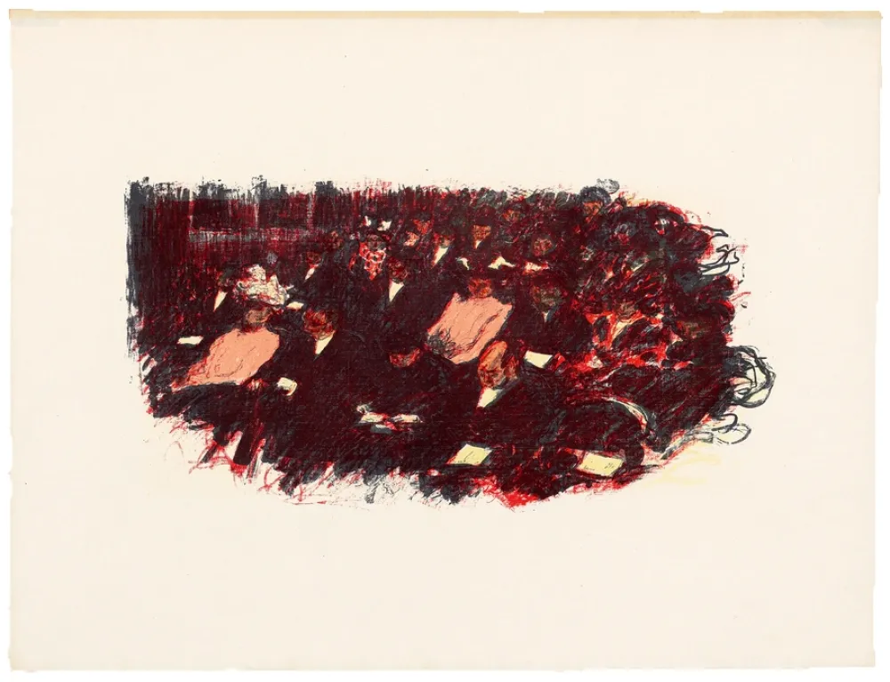 Lithografie Bonnard - Quelques aspects de la vie de Paris 7