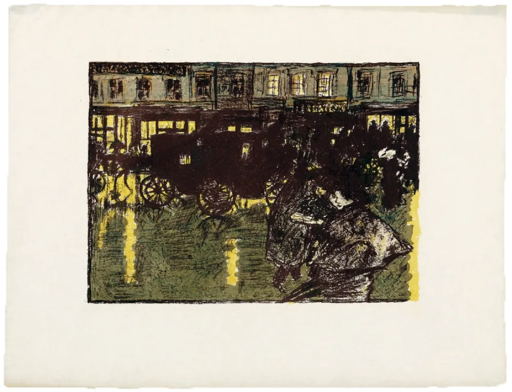 Lithografie Bonnard - Quelques aspects de la vie de Paris 8