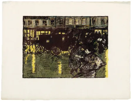 Lithografie Bonnard - Quelques aspects de la vie de Paris 8