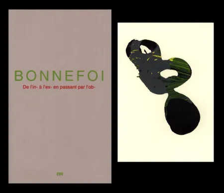Geïllustreerd Boek Bonnefoi - L'Art en écrit  