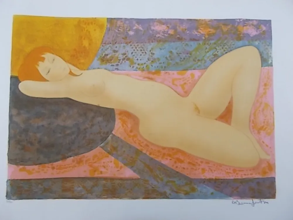 Lithografie Bonnefoit - La bôhème de mon coeur