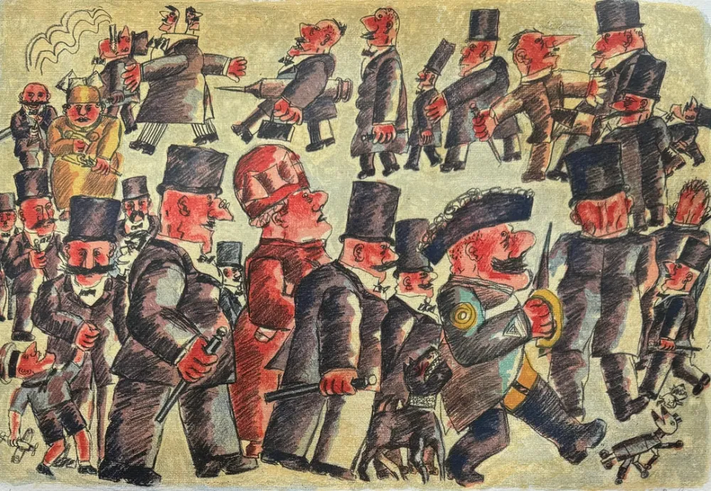 Zeefdruk Borghese - Le professioni