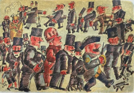 Zeefdruk Borghese - Le professioni