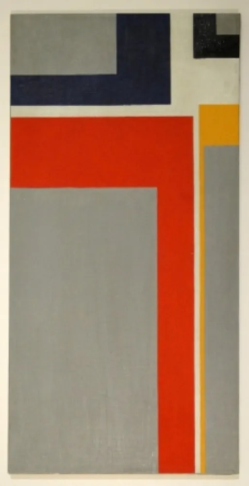 Geen Techniek Bosshard - Konkrete Komposition mit den zahlen 1, 2, 4, 8 