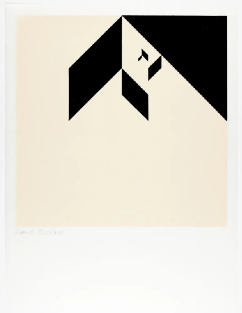 Houtsnede Bosshard - Variation 2