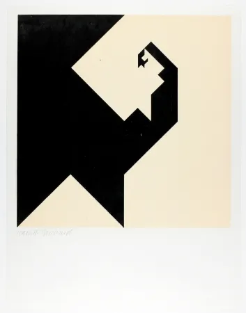 Houtsnede Bosshard - Variation 5