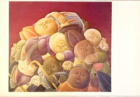 Lithografie Botero - Untitled