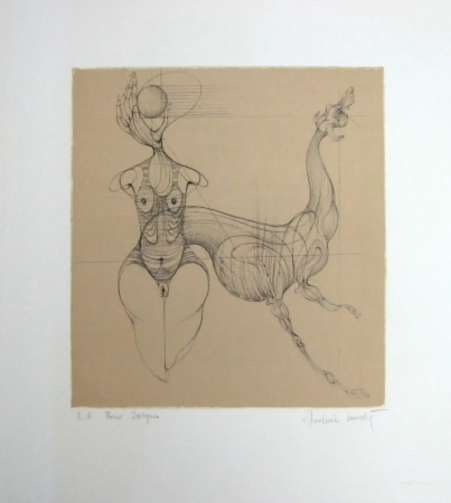 Lithografie Bouché - Untitled