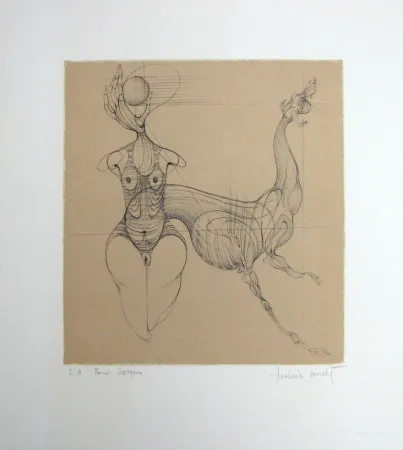 Lithografie Bouché - Untitled