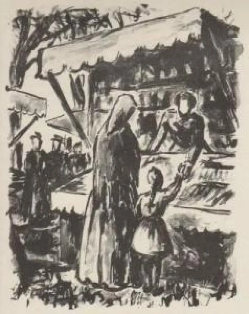 Geïllustreerd Boek Bouleau - Campagne. Lithographies de Charles Bouleau.