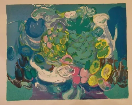 Lithografie Bourdouxhe - L'ananas