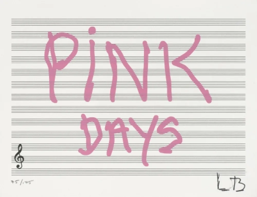 Zeefdruk Bourgeois - Pink Days