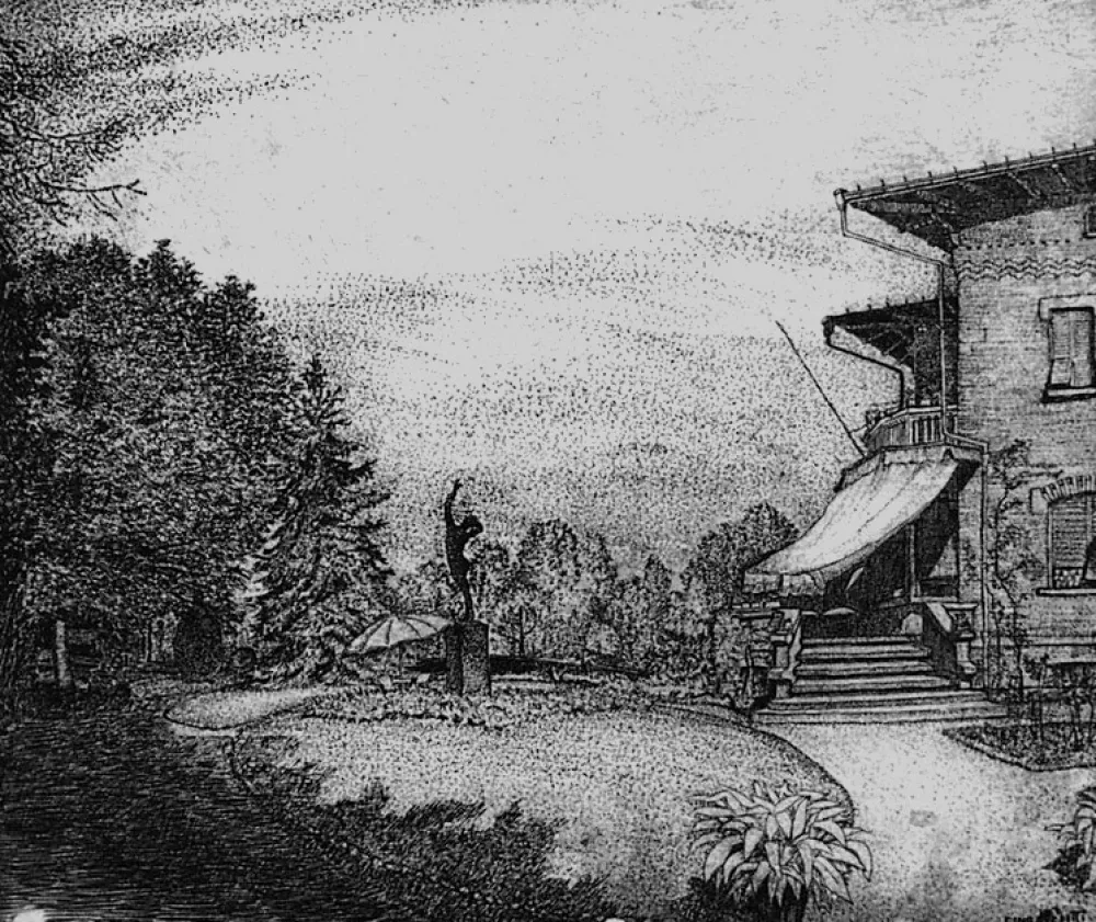 Ets Bozzetti - Villa Colonna. Il giardino