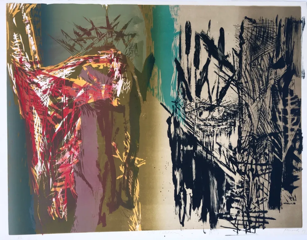 Lithografie Brandes - Sans titre