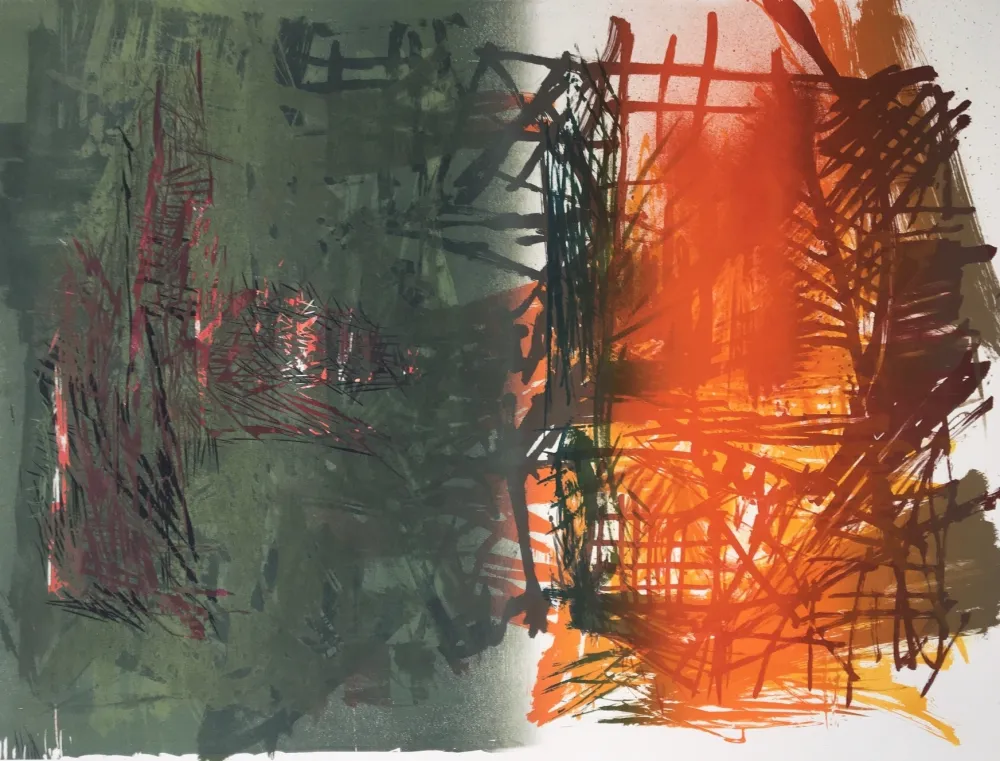 Lithografie Brandes - Sans titre