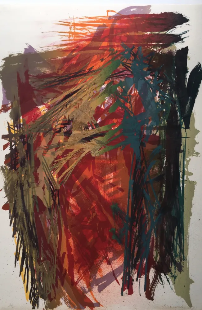 Lithografie Brandes - Sans titre