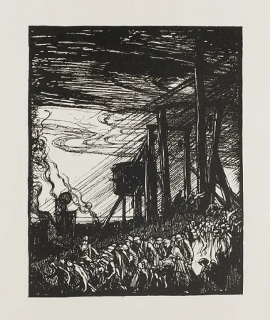 Geïllustreerd Boek Brangwyn - Les Villes tentaculaires (Tentacular Cities)