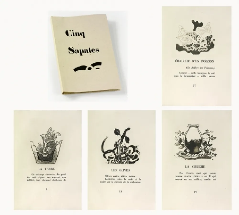 Geïllustreerd Boek Braque - 5 sapates