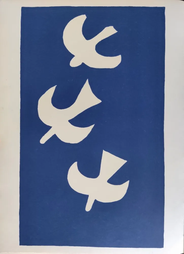 Lithografie Braque (After) - Carnets intimes de Braque II