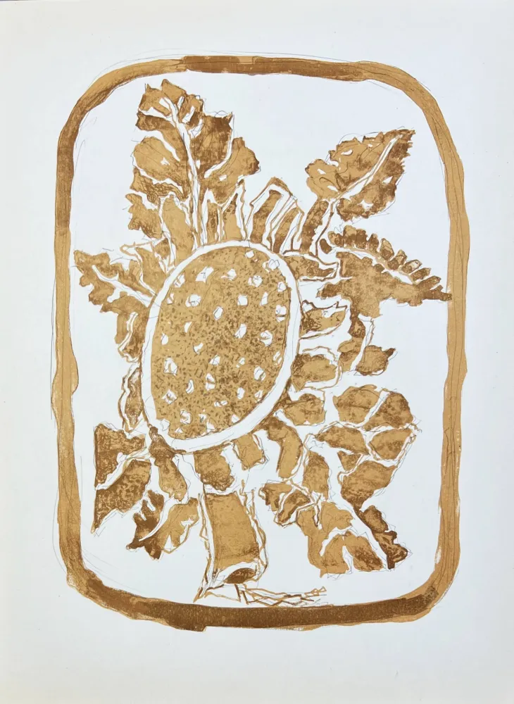 Lithografie Braque (After) - Carnets intimes de Braque IX