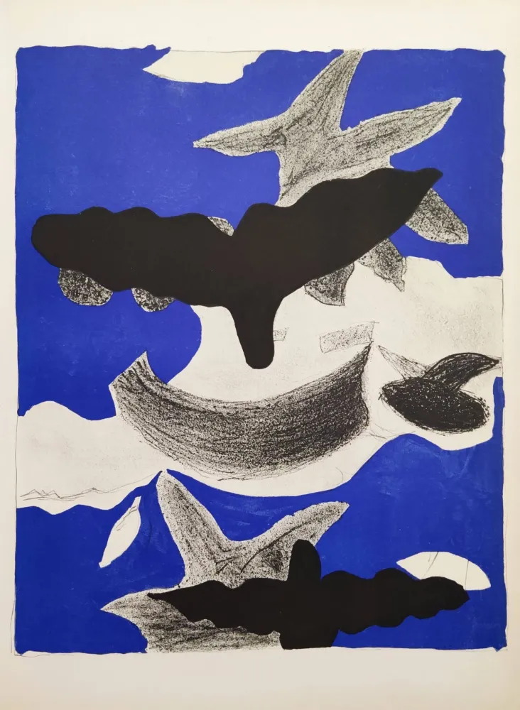 Lithografie Braque (After) - Carnets intimes de Braque V