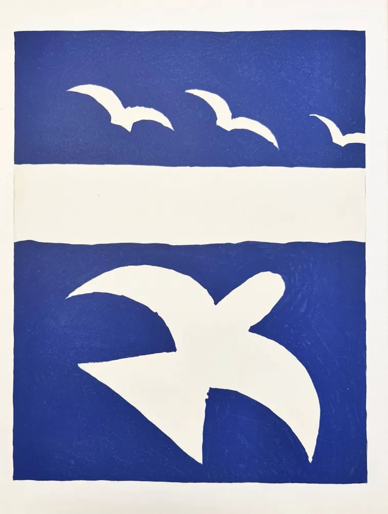 Lithografie Braque (After) - Carnets intimes de Braque VI