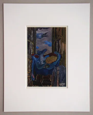 Heliogravure Braque (After) - La toilette devant la fenêtre, 1942