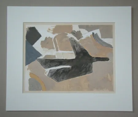 Lithografie Braque (After) - Oiseau