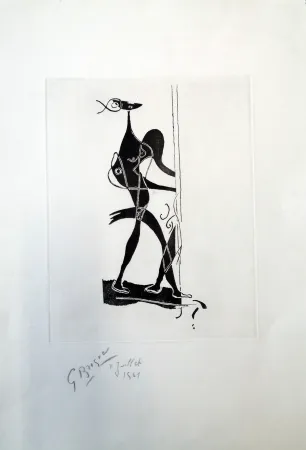 Ets En Aquatint Braque - Ajax