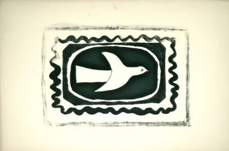 Lithografie Braque - Bird VII