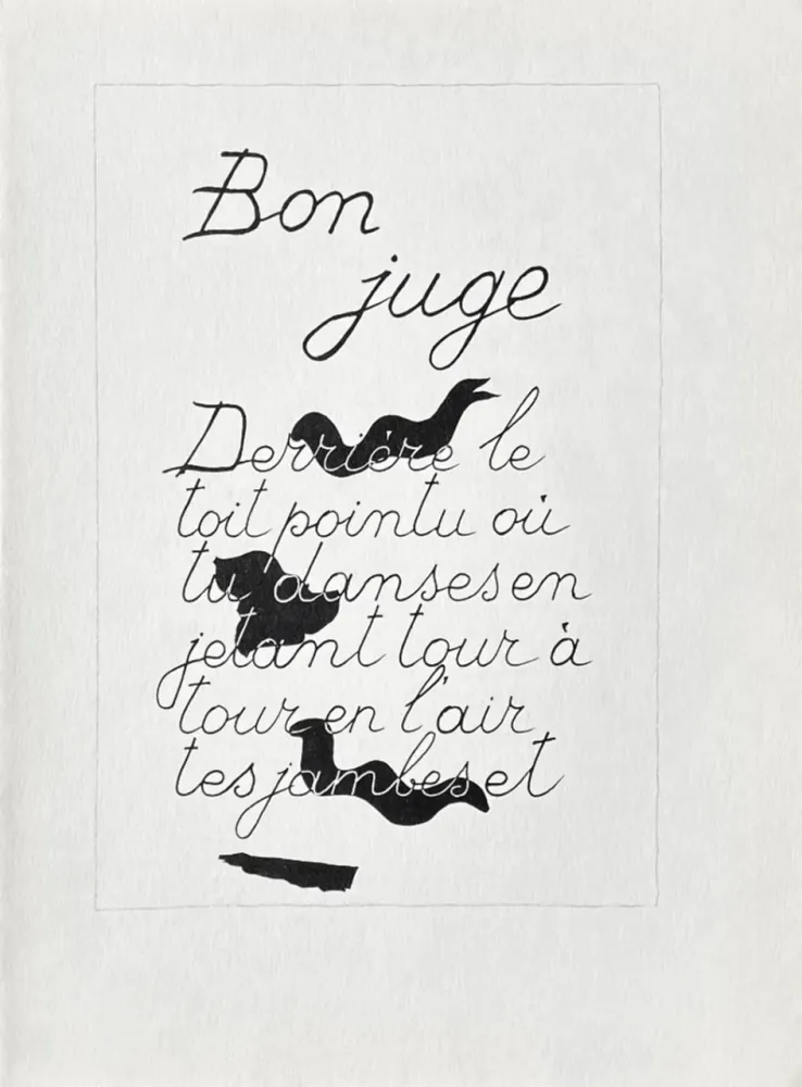 Lithografie Braque - Bon juge