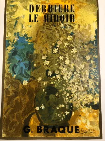 Lithografie Braque - Bouquet jaune