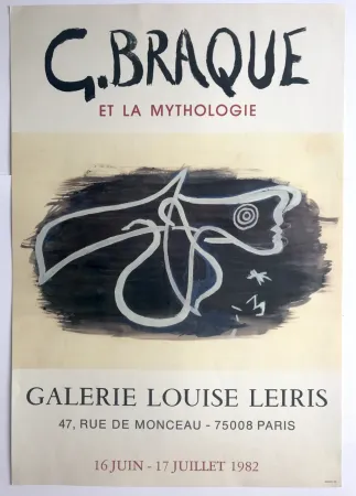 Poster Braque - Braque et la Mythologie / Galerie Louise Leiris