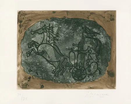 Ets En Aquatint Braque - 