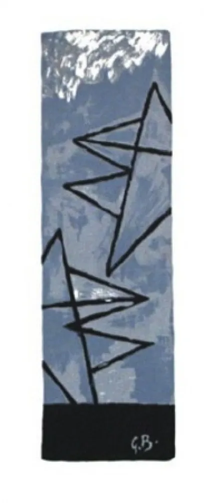 Lithografie Braque - Ciel gris II