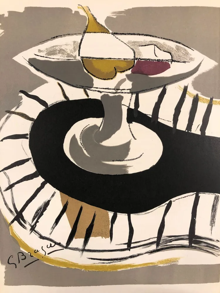 Lithografie Braque - Compotier