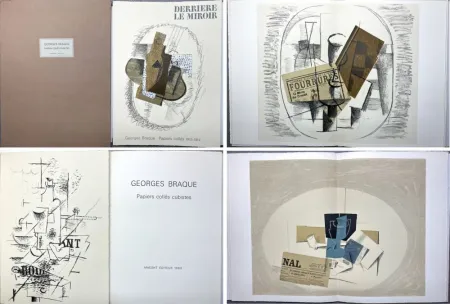 Geïllustreerd Boek Braque - DERRIÈRE LE MIROIR n° 138. GEORGES BRAQUE 