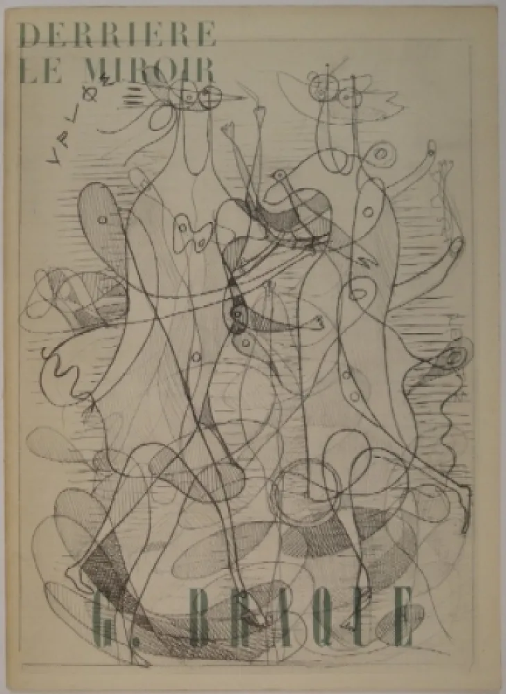 Geïllustreerd Boek Braque - DERRIÈRE LE MIROIR, Nos 71-72