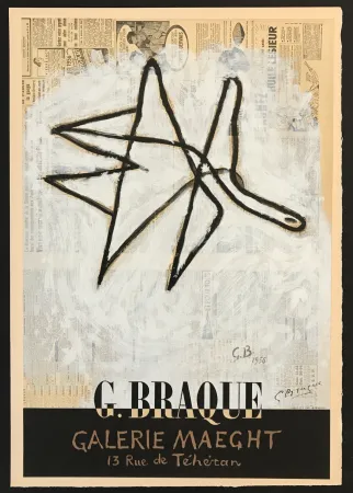 Lithografie Braque - Galerie Maeght