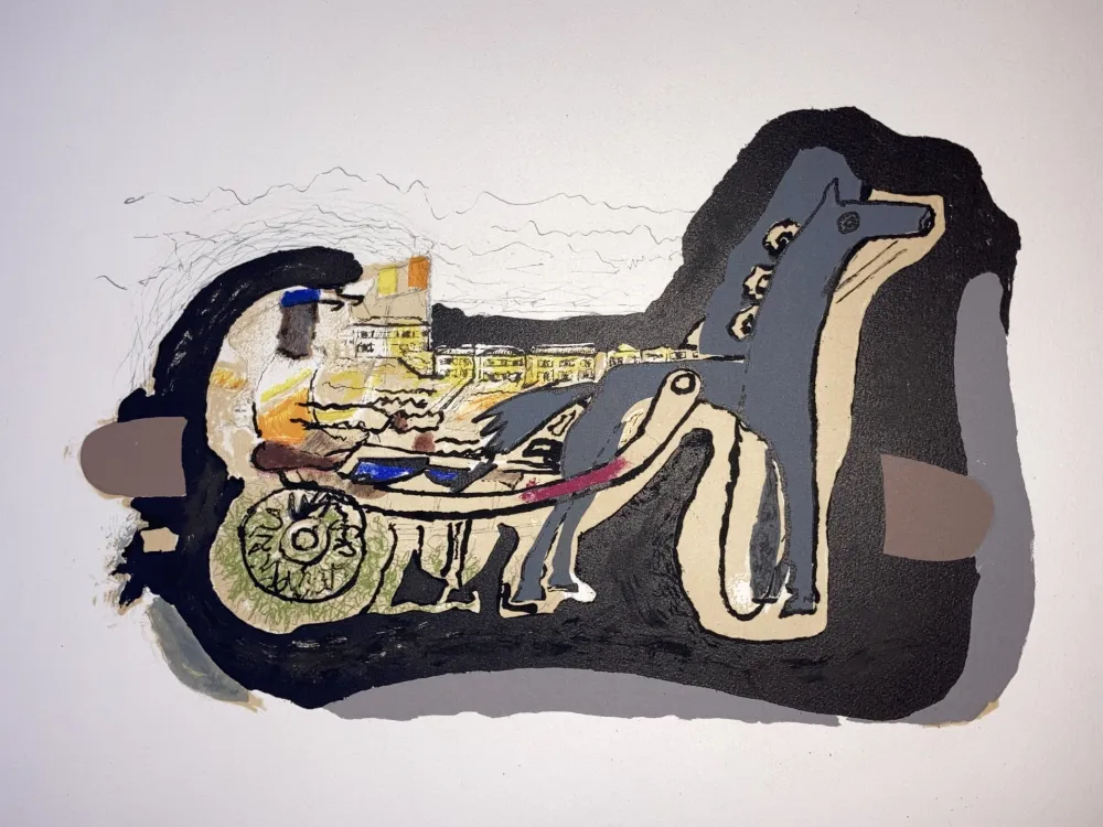 Lithografie Braque - Gélinotte