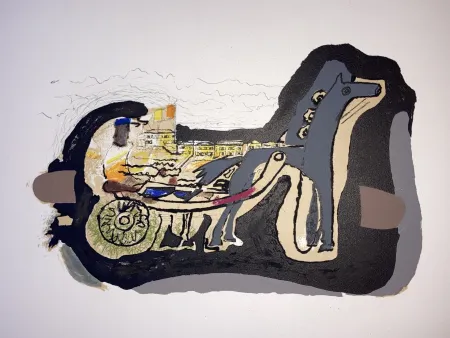 Lithografie Braque - Gélinotte